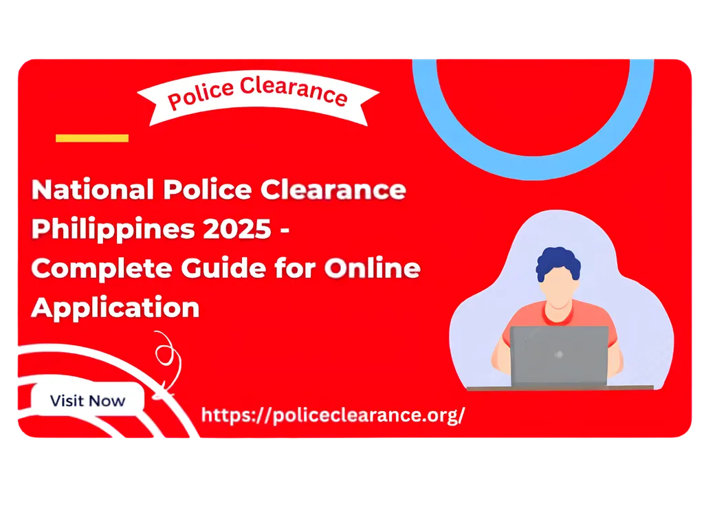 National Police Clearance certificate and online portal preview